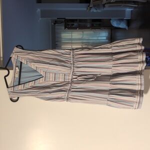 Vineyard Vines Tiered Seersucker Dress